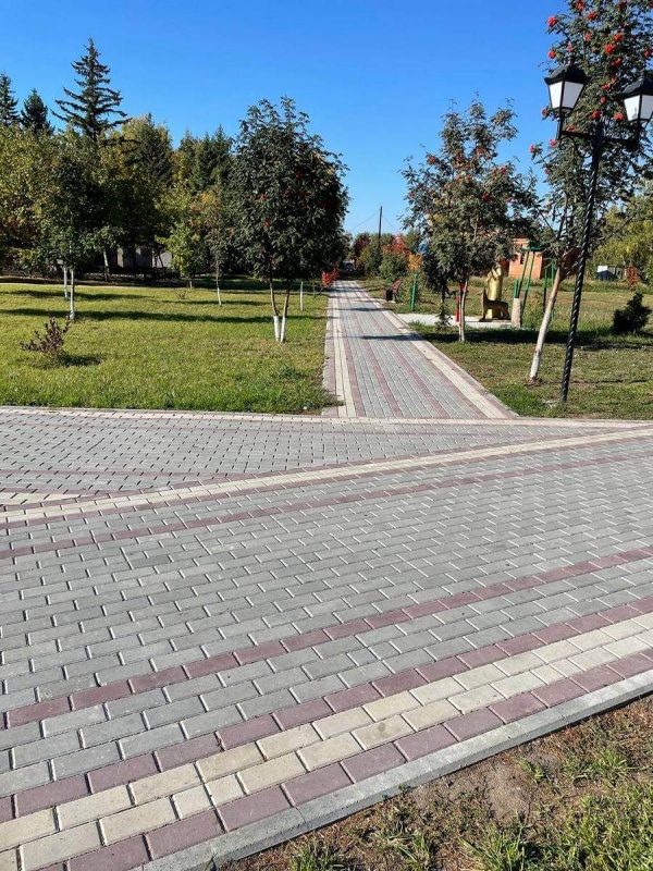 Романовский район с. Романово Парк Центральный
