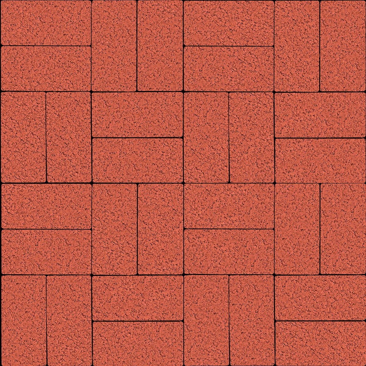 Тротуарная плитка Брусчатка 60 200х100 Гранит керамо