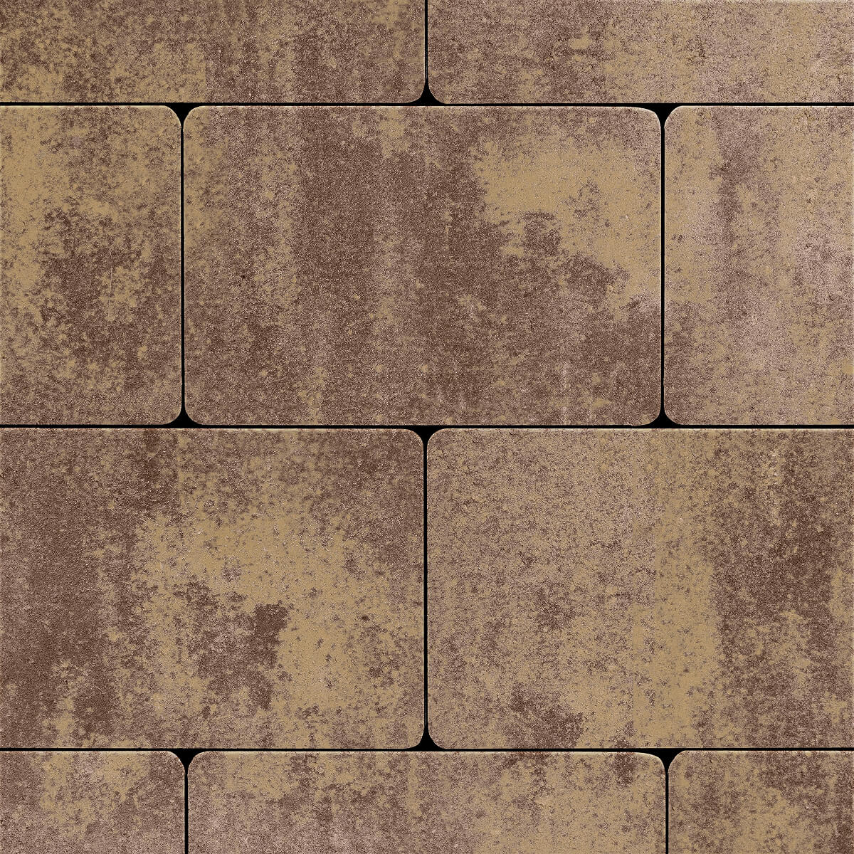 Тротуарная плитка Прага 360х240 Сибирский кедр