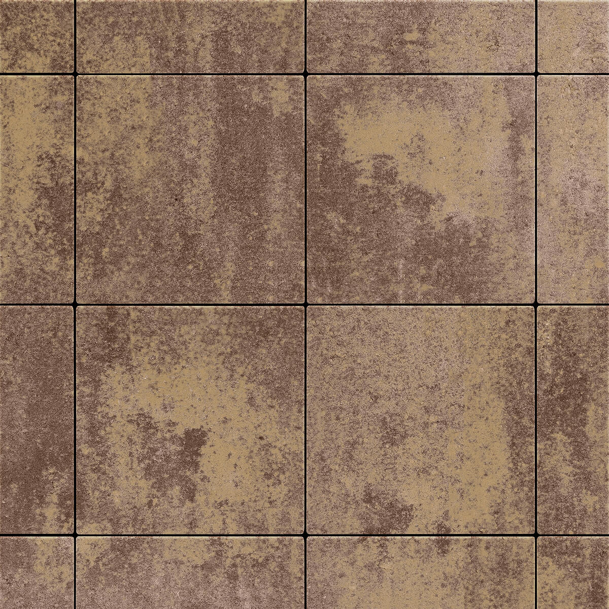 Тротуарная плитка Столица 300х300 Сибирский кедр