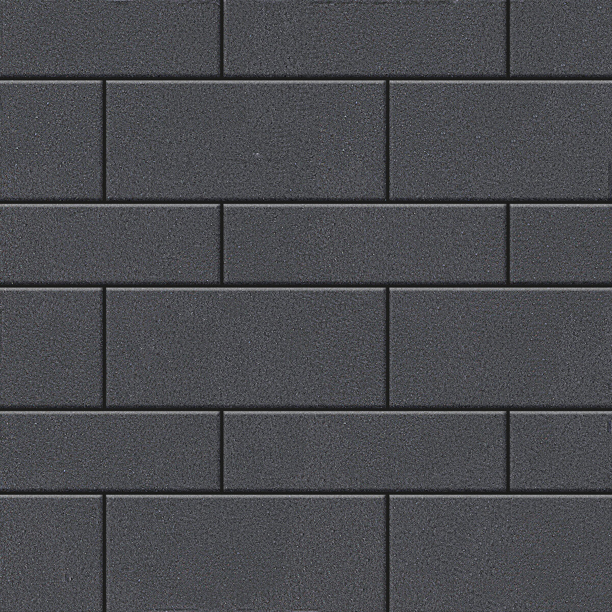 Тротуарная плитка Паркет черная ночь