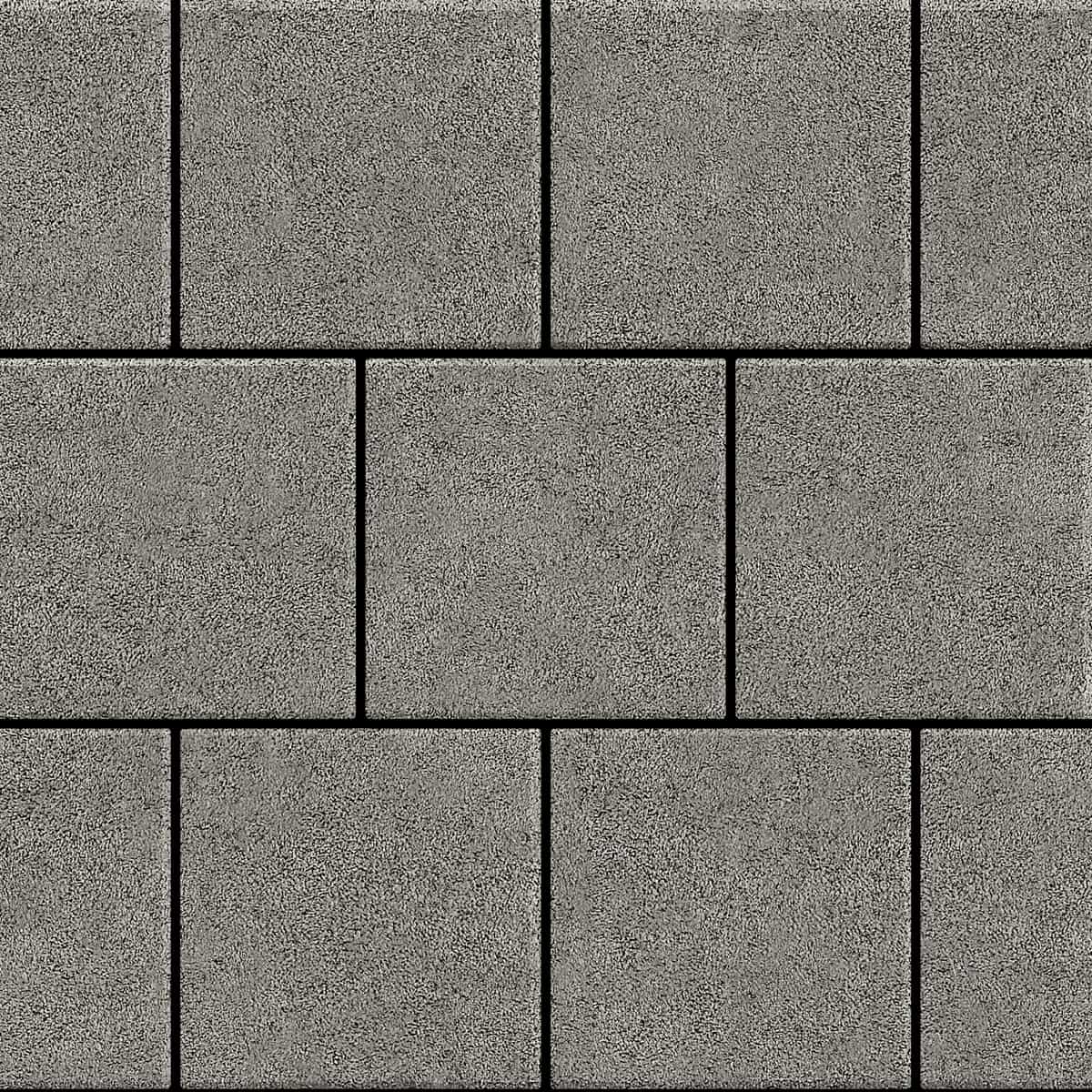 Плитка тротуарная Гранд 400×400 мм серый